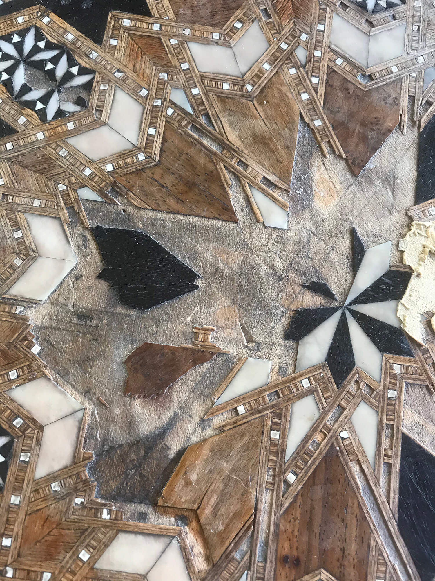 Indian table French Polishing and Furniture Repair and Restoration in